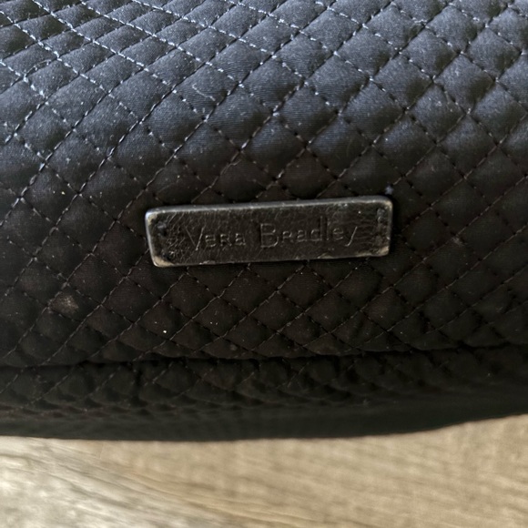 Vera Bradley Quilted Black Backpack - Picture 2 of 6